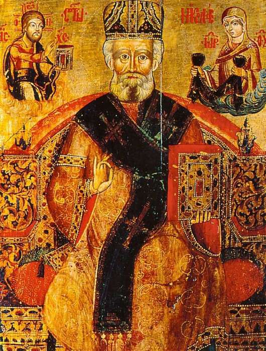 saint nicolas icone roumaine